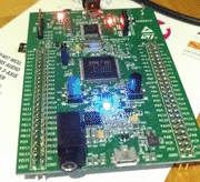 flashing LEDs